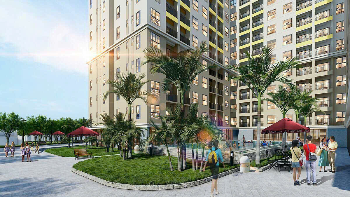 không gian xanh giữa lóng thành phố