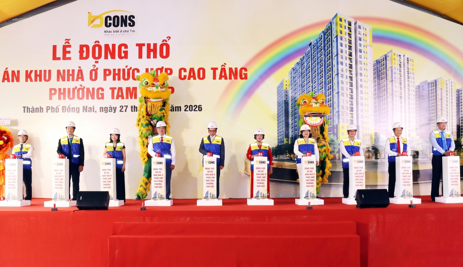 Lễ động thổ dự án Bcons Tam Hiệp – Bcons Central Park