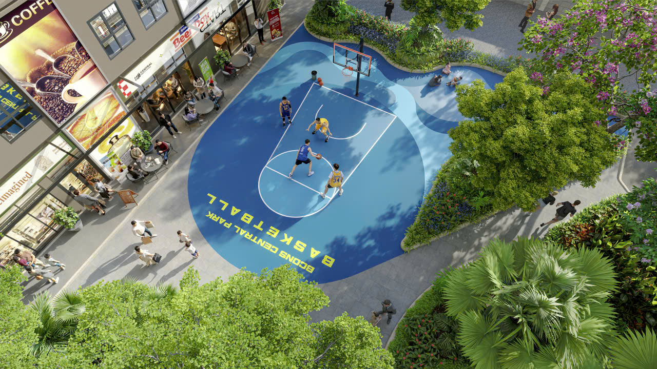 Tiện ích tại dự án Bcons Central Park