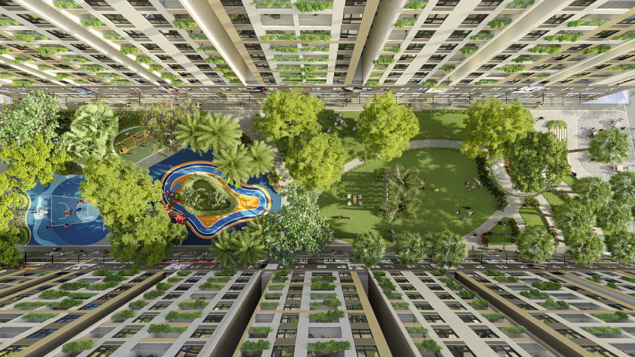 Hệ thống tiện ích nội khu Bcons Central Park