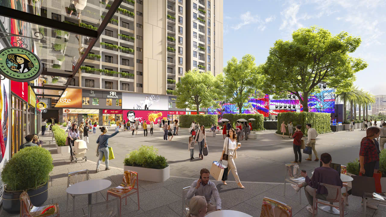 Tiện ích tại dự án Bcons Central Park